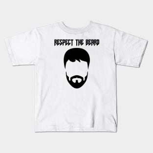 Respect The Beard Kids T-Shirt